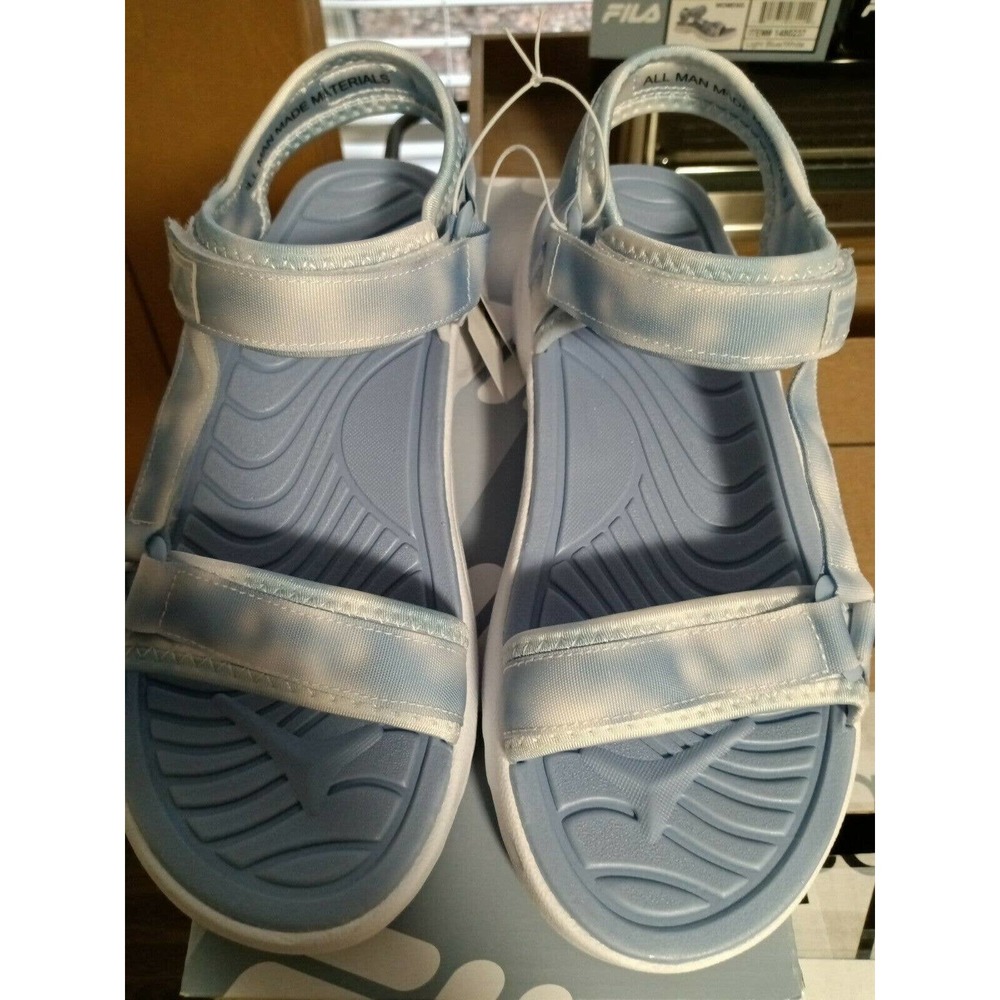 COPY - Fila Women's Andros Tie Dye Strap Sandals Light Blue / White - New Size …